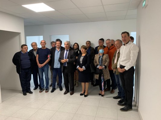 Remise des clés du Centre de Santé Louis Lareng à Tarbes.